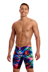 Funky Trunks Mens Firefly Sparkle Fast Training Jammer - Multi