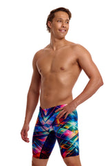 Funky Trunks Mens Firefly Sparkle Fast Training Jammer - Multi