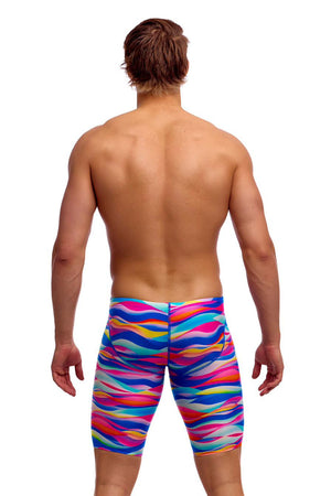 Funky Trunks Mens Royal Wave Fast Training Jammer - Multi