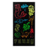 Way Funky Doodles Cotton Towel - Black/Multi