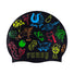 Way Funky Doodles Silicone Swimming Cap - Multi