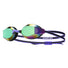 TYR Womens Blackops 140 EV Female Fit Mirrored Racing Goggle - Purple/Green