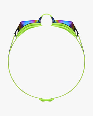 TYR Blackops 140 EV Mirrored Racing Goggle - Brtgrn/Black