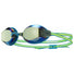 TYR Blackops 140 EV Mirror Racing Goggles - Turquoise/Lime
