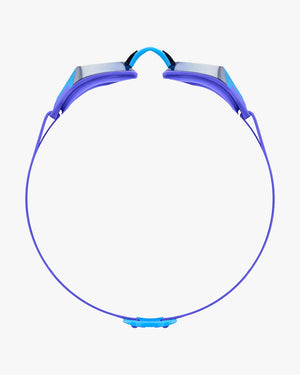 TYR Stealth-X Mirrored Racing Goggle - Silver/Purple
