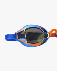 TYR Tracer-X RZR Mirrored Racing Goggle - Blue/Orange
