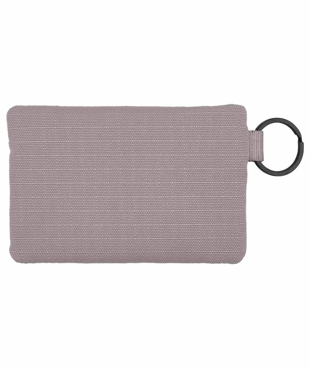 Nike Club Pouch Wallet in Light Violet Ore, black, and white, featuring a compact design and Nike logo on the front.