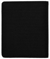 Nike Club Fold Wallet in black with white accents, featuring multiple card slots and a sleek fold-over design for everyday use.