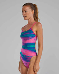 TYR Womens Diffusion Cutoutfit Swimsuit - Plasma | Allens Of Kingsbury
