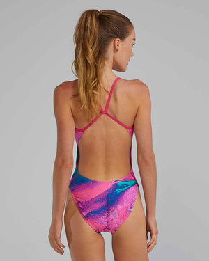 TYR Womens Diffusion Cutoutfit Swimsuit - Plasma | Allens Of Kingsbury