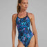 TYR Womens Marmaris Crosscutfit Tieback Swimsuit - Blue/Pink