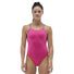 TYR Womens Multistrap Cutoutfit Swimsuit - Pink/Multi