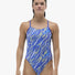 TYR Womens Serika Cutoutfit Swimsuit - Royal/Lime