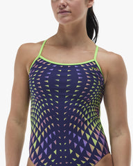 TYR Womens Nova Trinityfit Swimsuit - Navy/Multi