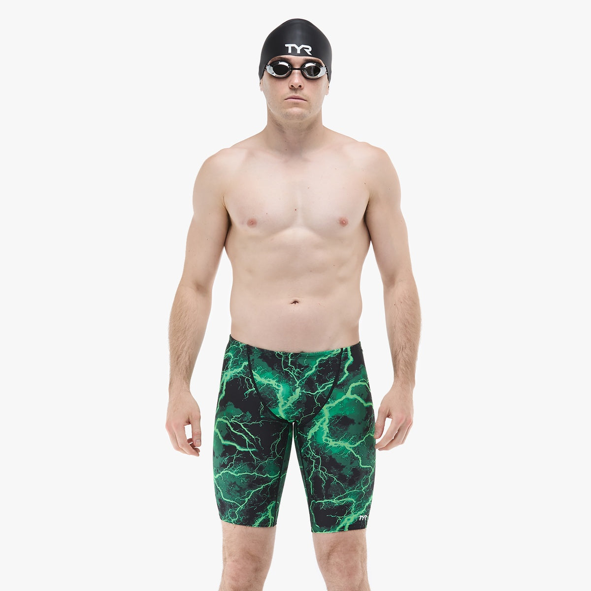TYR Mens Arterix Jammer - Green