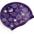 Swimzi Christmas Purple Baubles Swim Cap - Purple