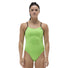 TYR Womens Solid Cutoutfit Swimsuit - Brt Green