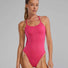 TYR Womens Solid Cutoutfit Swimsuit - Fuchsia