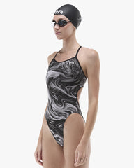 TYR Womens Olea Trinityfit Swimsuit - Titanium