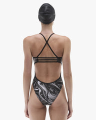TYR Womens Olea Trinityfit Swimsuit - Titanium
