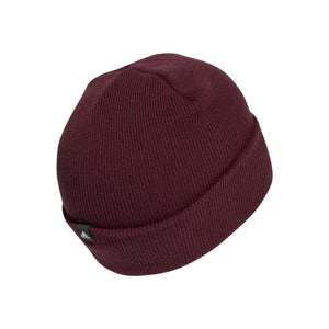 Adidas 2-Color Logo Beanie - Shadow Red/White | Allens Of Kingsbury