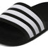 Adidas Adilette Aqua Slides - Black/White