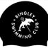 AK Bingley Club Logo Only Swimming Cap - Black/White