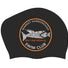 AK Market Harborough Long Hair Club Logo Only Cap - Black/Silver/Orange