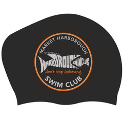 AK Market Harborough Long Hair Club Logo Only Cap - Black/Silver/Orange | Allens Of Kingsbury