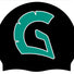 Allens Gloucester City Club Logo Only Swimming Cap - Black/Green/White