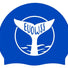 Exeter University Open Water Swimming Club Logo Only Swimming Cap - Blue