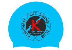 Keynsham 3pk Club Logo Only Swimming Cap - Blue | Allens Of Kingsbury