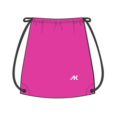 AK Drawcord Backpack - Fluo Pink | Allens Of Kingsbury