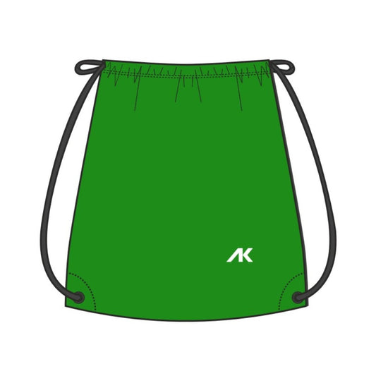 AK Drawcord Backpack - Green | Allens Of Kingsbury 1199