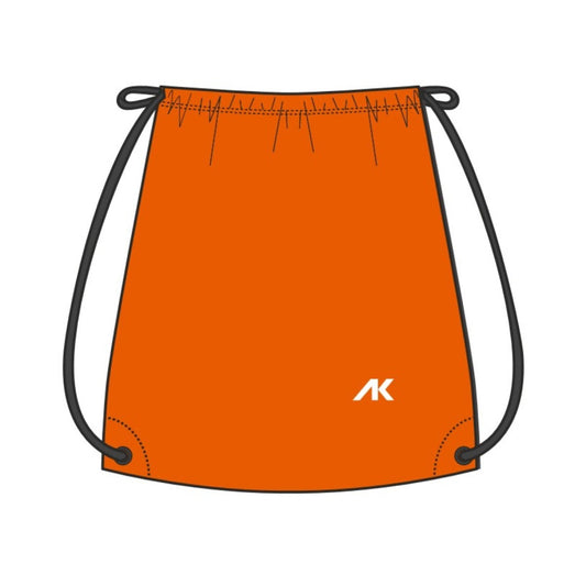 AK Drawcord Backpack - Orange | Allens Of Kingsbury 1199