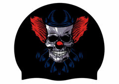 AK Clown Halloween Silicone Cap - Black/White/Red/Royal | Allens Of Kingsbury