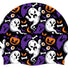 AK Ghost Halloween Silicone Cap - Black/White/Orange/Purple