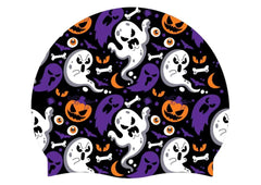 AK Ghost Halloween Silicone Cap - Black/White/Orange/Purple | Allens Of Kingsbury