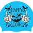 AK Happy Halloween Silicone Cap - Blue/White/Black