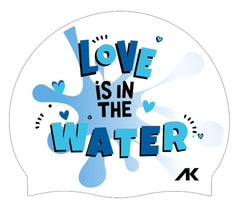 AK Love Is In The Water Silicone Cap - White/Blue | Allens Of Kingsbury