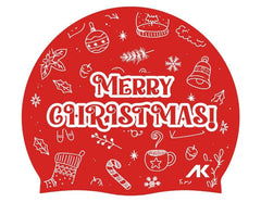 AK Merry Christmas Silicone Cap - Red/White | Allens Of Kingsbury