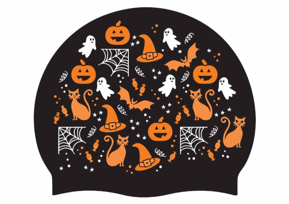 AK Small Logos Halloween Silicone Cap - Black/Orange/White | Allens Of Kingsbury