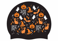 AK Small Logos Halloween Silicone Cap - Black/Orange/White | Allens Of Kingsbury