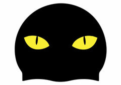 AK Snake/Cat Eyes Halloween Silicone Cap - Black/Yellow | Allens Of Kingsbury