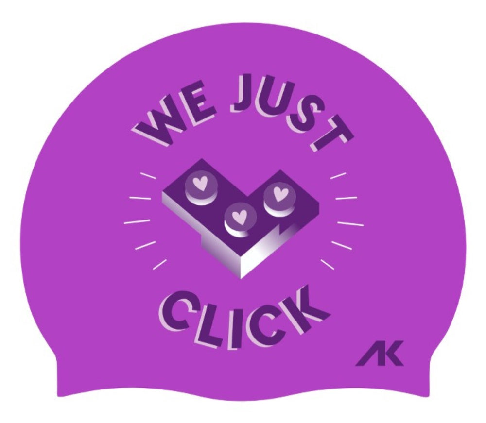 AK We Just Click Silicone Cap - Purple/White | Allens Of Kingsbury
