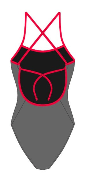 AK Womens AK Tieback - Pomice/Neon Cherry | Allens Of Kingsbury