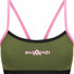 Amanzi Womens Desert Blush Bikini Top - Green/Pink