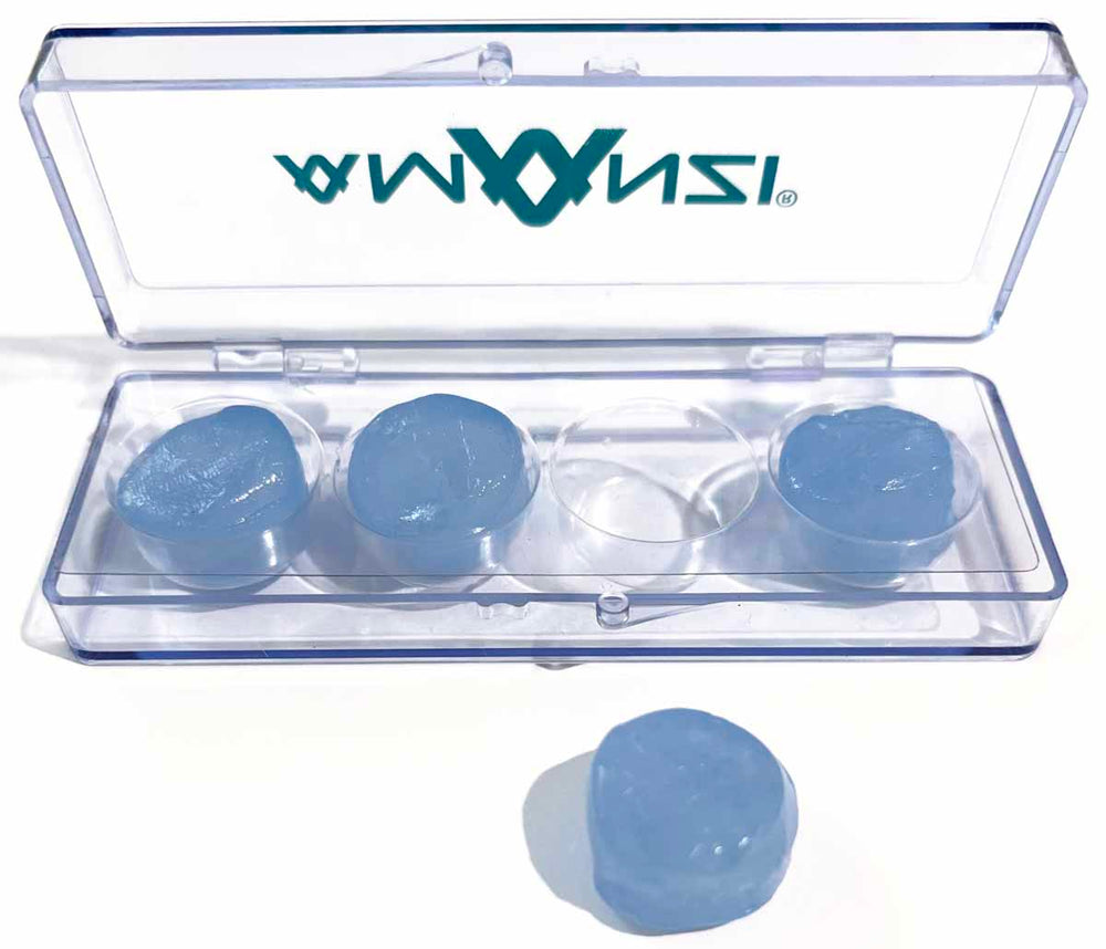 Amanzi Silicone Ear Plugs - Sky | Allens Of Kingsbury