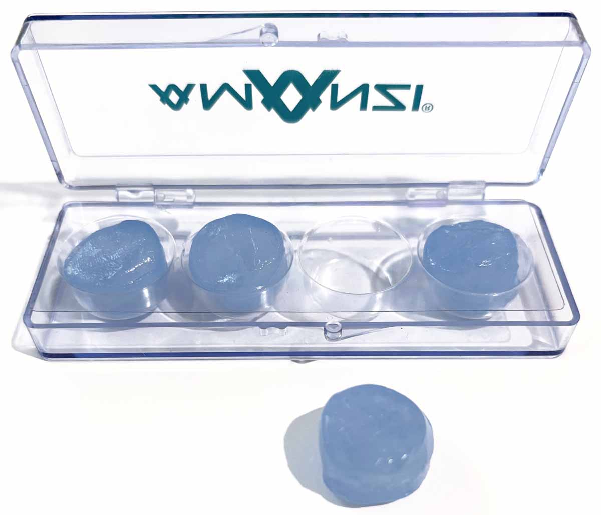 Amanzi Silicone Ear Plugs - Sky | Allens Of Kingsbury
