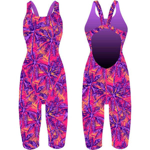 Amanzi Girls Tropix Active Kneesuit - Multi | Allens Of Kingsbury